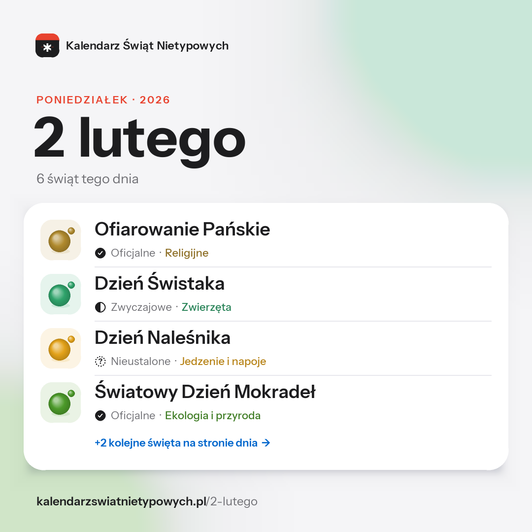 Grafika dnia 2 lutego, format post 1:1