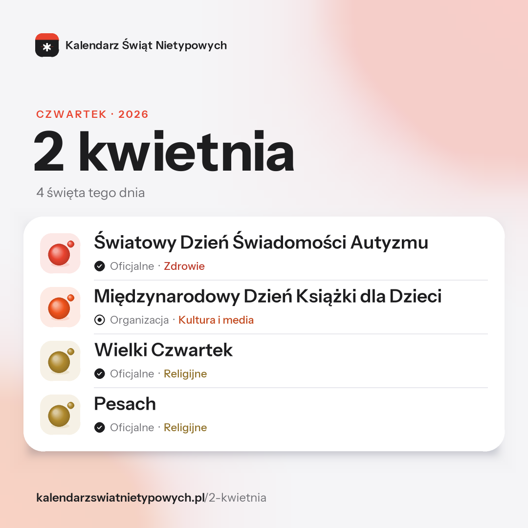 Grafika dnia 2 kwietnia, format post 1:1