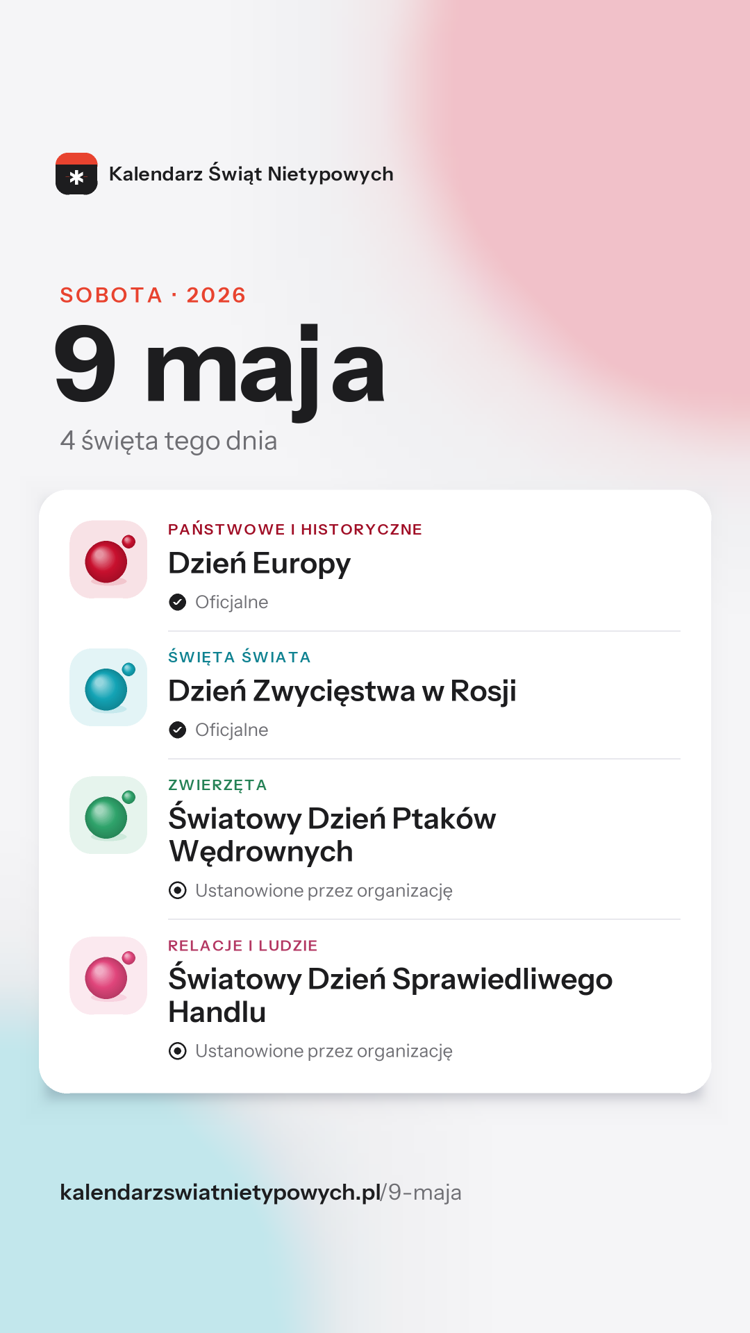 Grafika dnia 9 maja, format stories 9:16