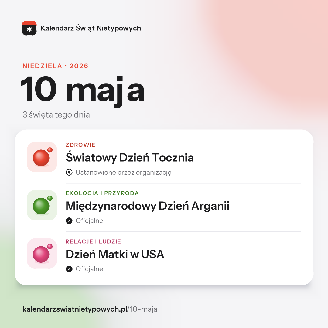 Grafika dnia 10 maja, format post 1:1