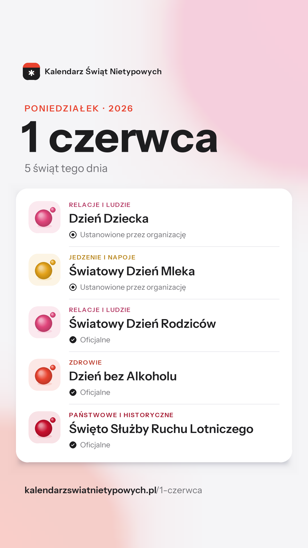 Grafika dnia 1 czerwca, format stories 9:16