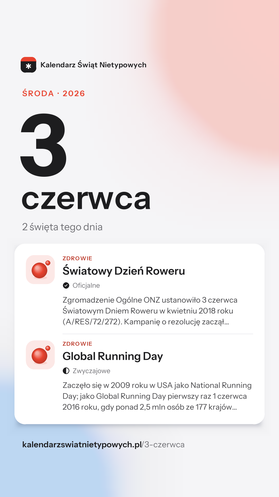 Grafika dnia 3 czerwca, format stories 9:16