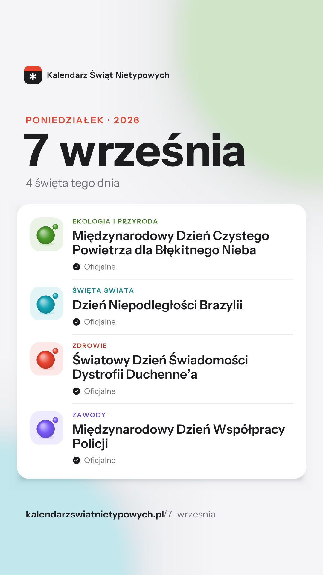 Grafika dnia 7 września, format stories 9:16