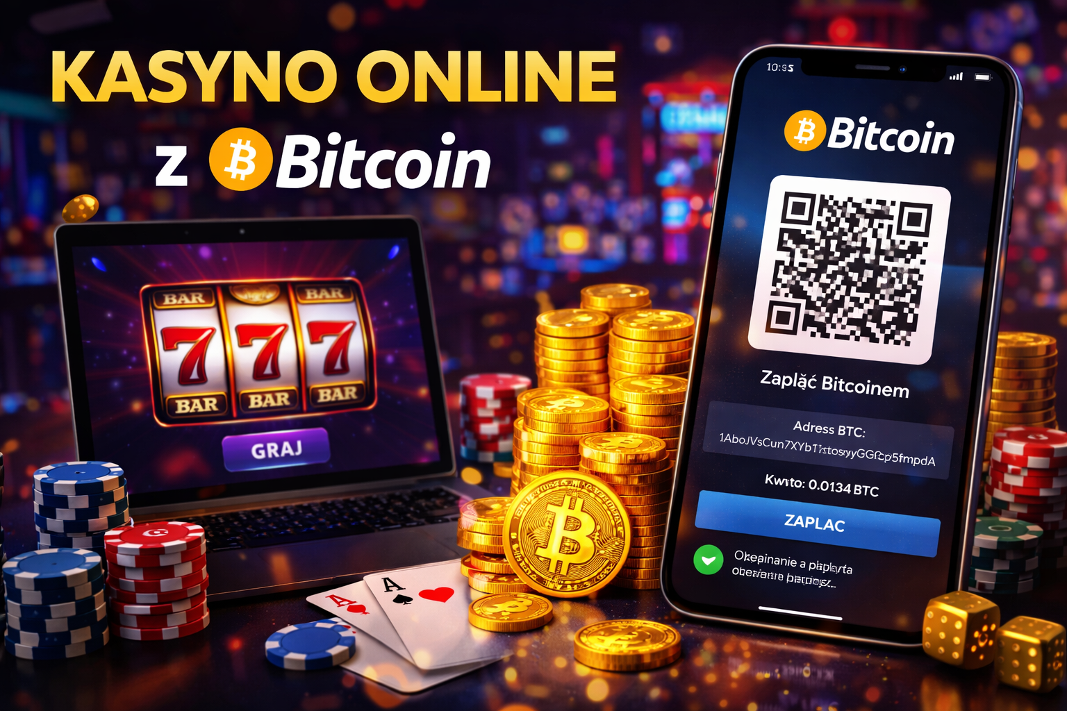 Kasyno online z Bitcoin